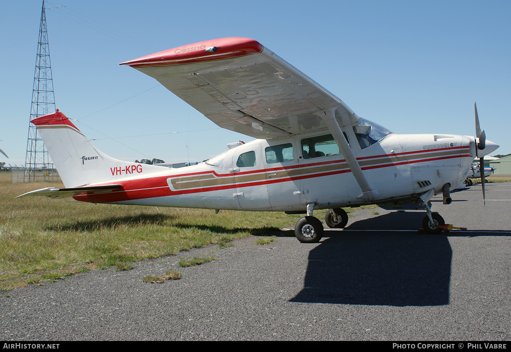 Aircraft Photo of VH-KPG | Cessna TU206G Turbo Stationair 6 | Fugro Airborne Surveys | AirHistory.net #39206