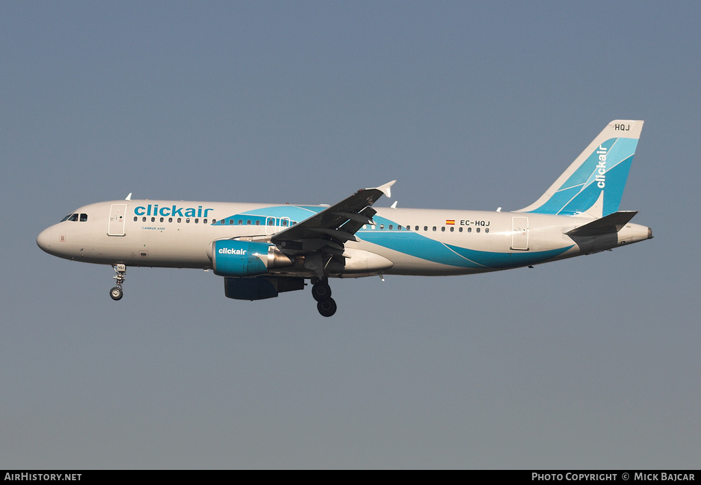 Aircraft Photo of EC-HQJ | Airbus A320-214 | Clickair | AirHistory.net #39216