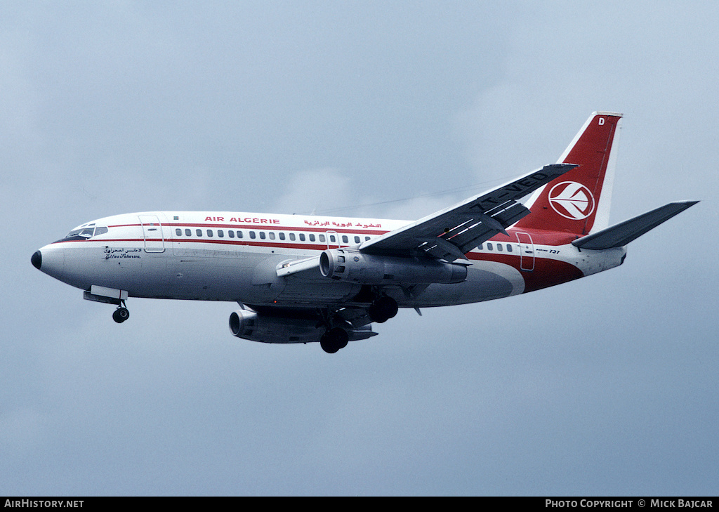 Aircraft Photo of 7T-VED | Boeing 737-2D6/Adv | Air Algérie | AirHistory.net #39217