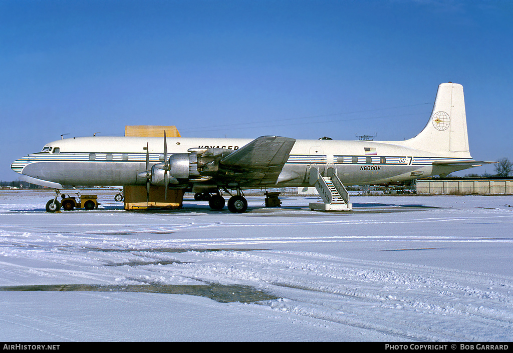 Aircraft Photo of N6000V | Douglas DC-7C | Voyager 1000 | AirHistory.net #39223