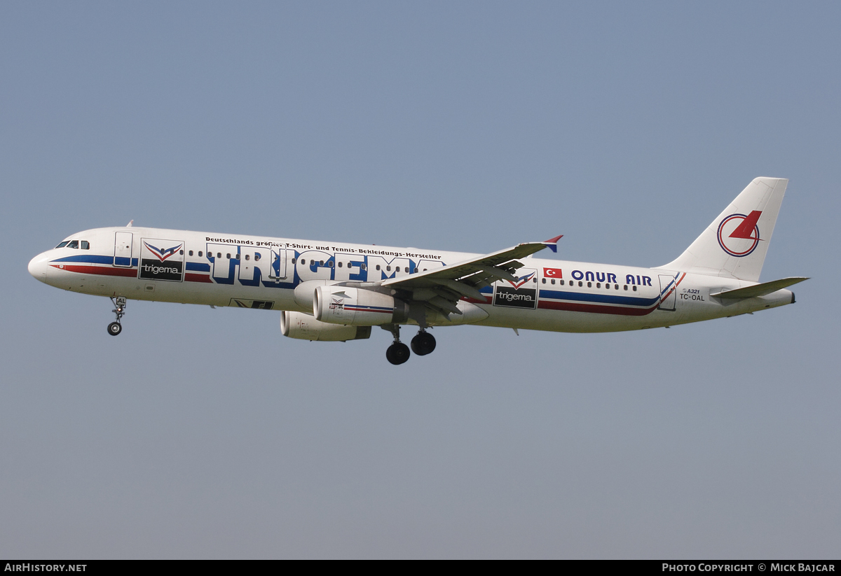 Aircraft Photo of TC-OAL | Airbus A321-231 | Onur Air | AirHistory.net #39230