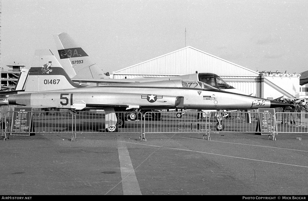 Aircraft Photo of 74-1467 / 01467 | Northrop F-5E Tiger II | USA - Air Force | AirHistory.net #39244