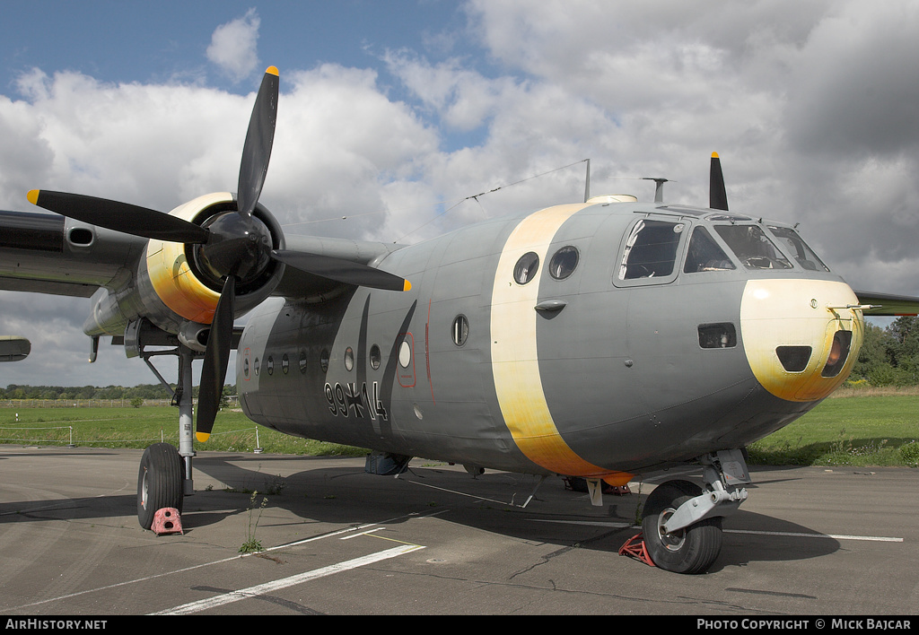Aircraft Photo of 9914 | Nord 2501D Noratlas | Germany - Air Force | AirHistory.net #39280