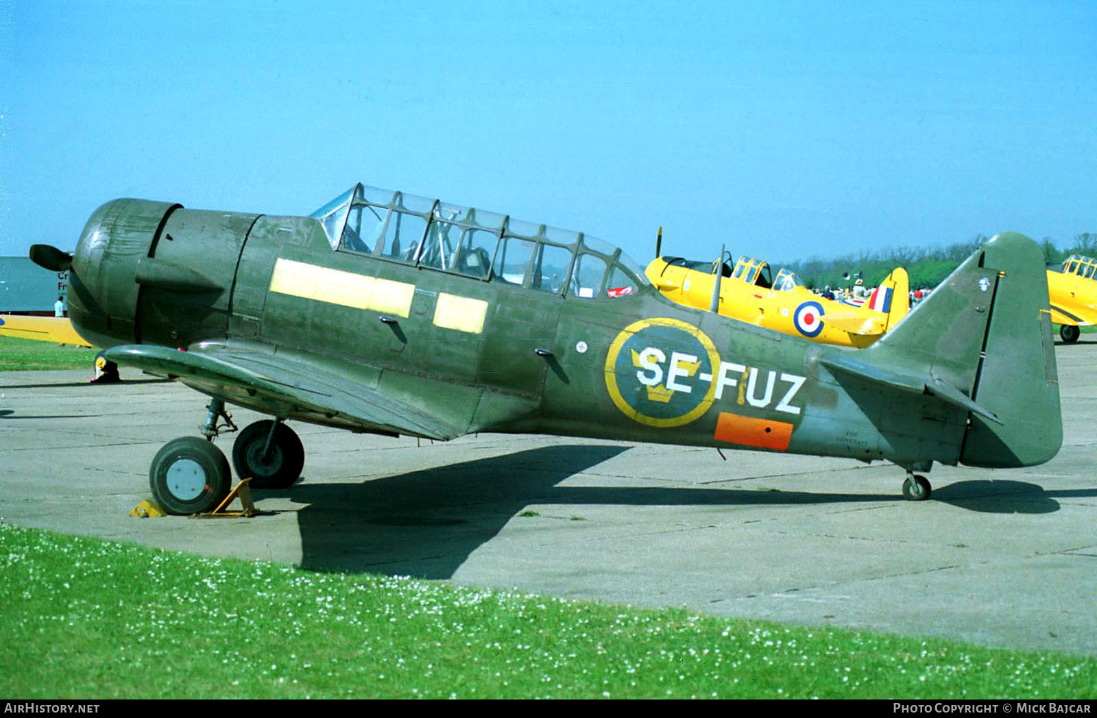 Aircraft Photo of SE-FUZ | North American AT-16 Harvard IIB | AirHistory.net #39298