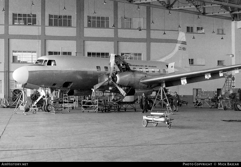 Aircraft Photo of EC-BBV | Convair 340-30 | Servicio de Comprobación de Ayudas | AirHistory.net #39312