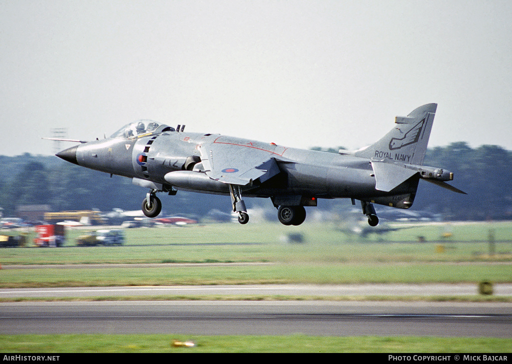 Aircraft Photo of XZ455 | British Aerospace Sea Harrier FRS1 | UK - Navy | AirHistory.net #39318