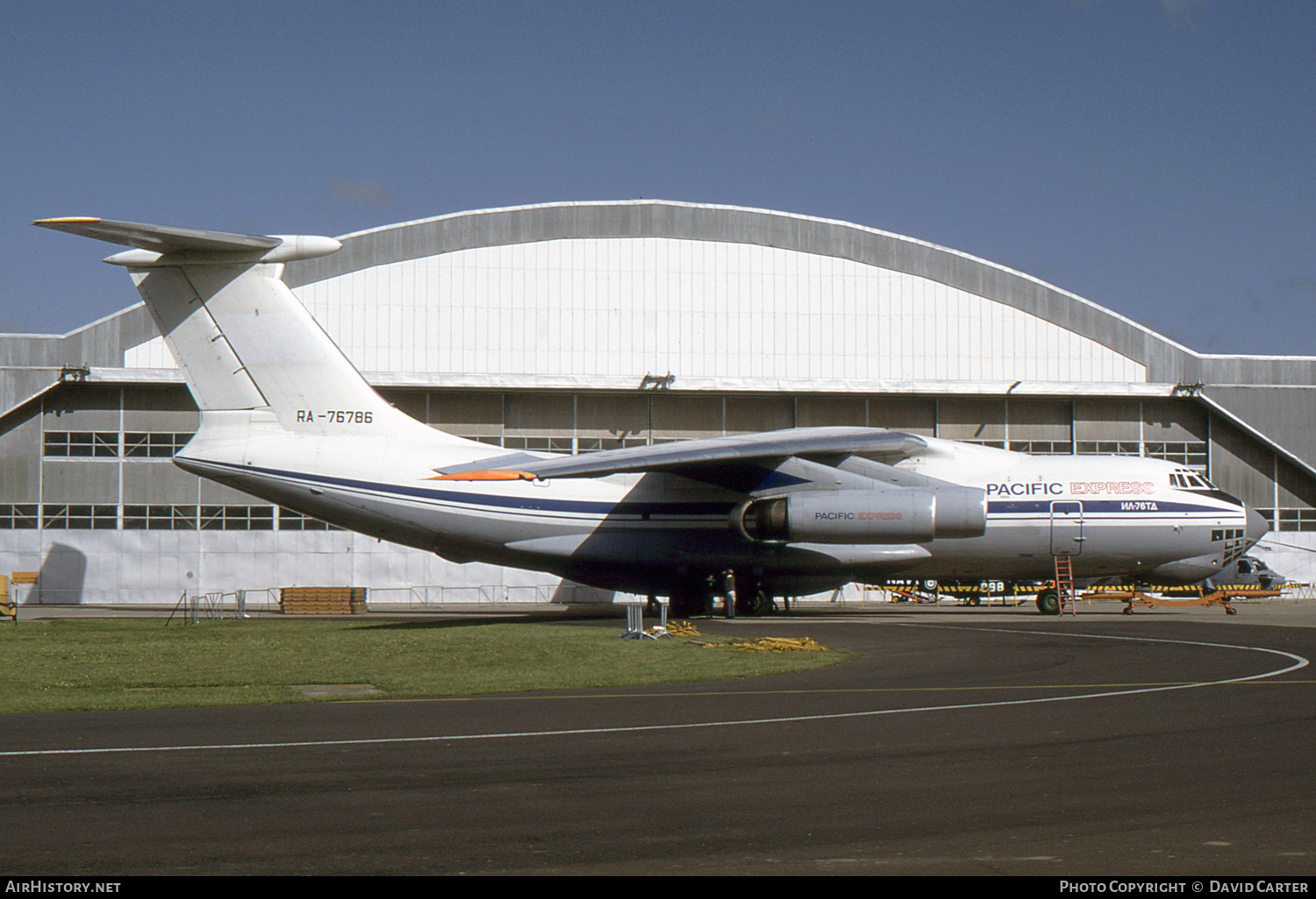Aircraft Photo of RA-76786 | Ilyushin Il-76TD | Pacific Express | AirHistory.net #39329