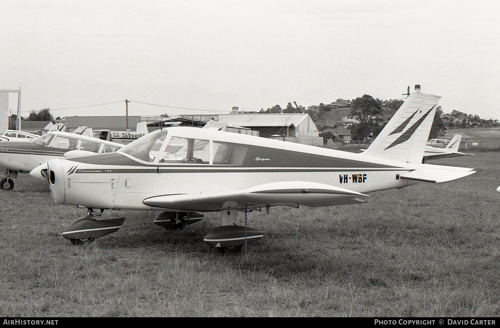 Aircraft Photo of VH-WBF | Piper PA-28-140 Cherokee | AirHistory.net #39333