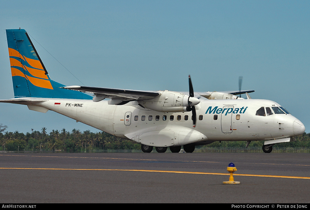 Aircraft Photo of PK-MNE | CASA/IPTN CN235-10 | Merpati Nusantara Airlines | AirHistory.net #39340