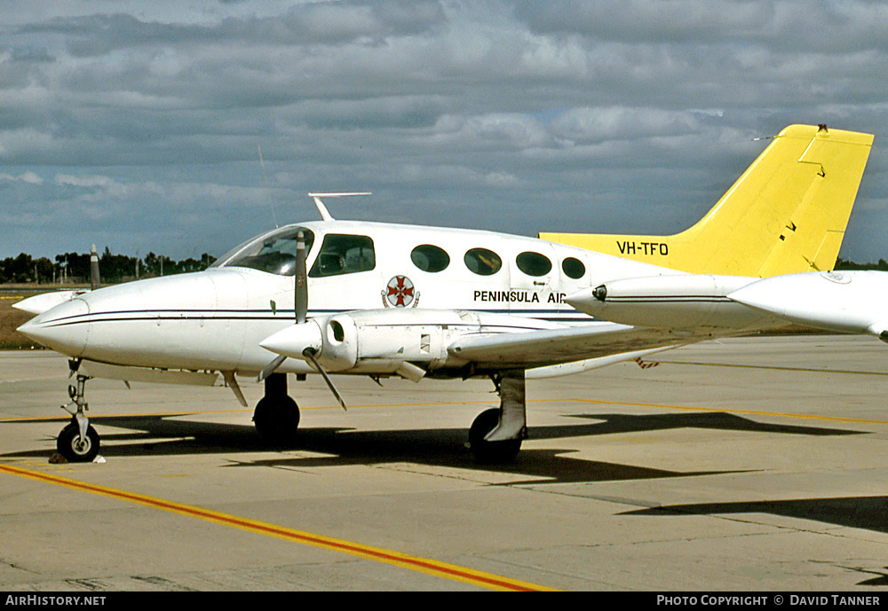 Aircraft Photo of VH-TFO | Cessna 402 | Peninsula Air Services | AirHistory.net #39347