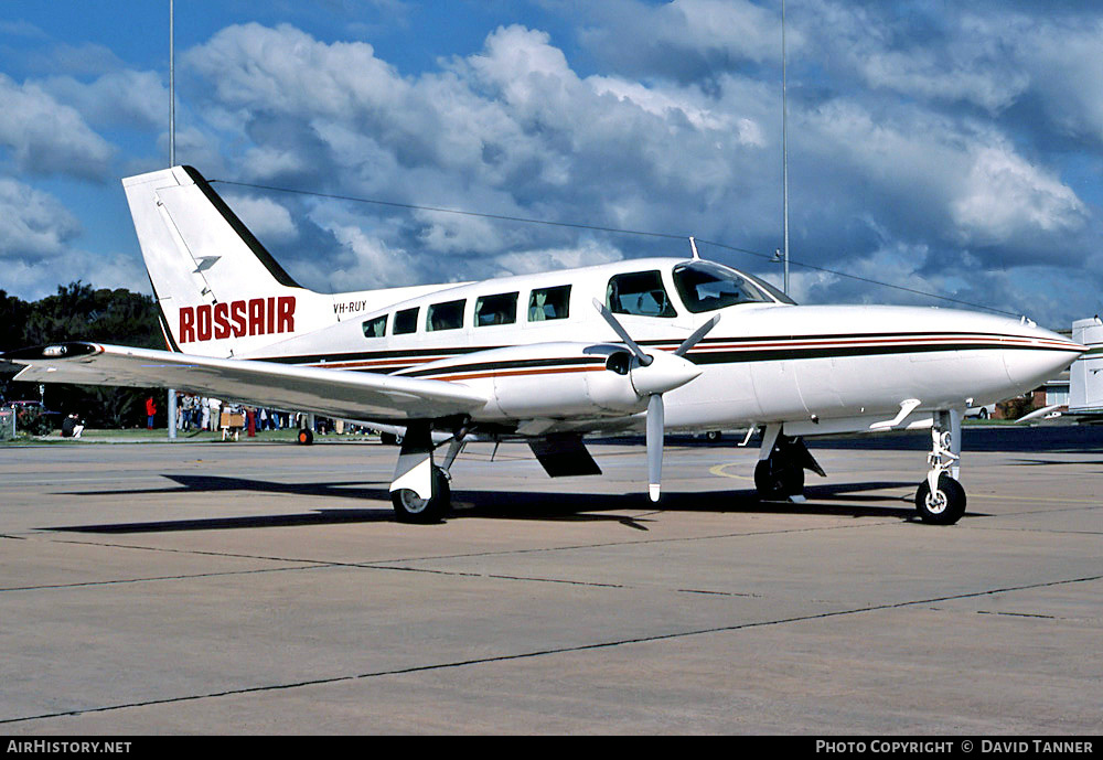Aircraft Photo of VH-RUY | Cessna 402C | Rossair | AirHistory.net #39366