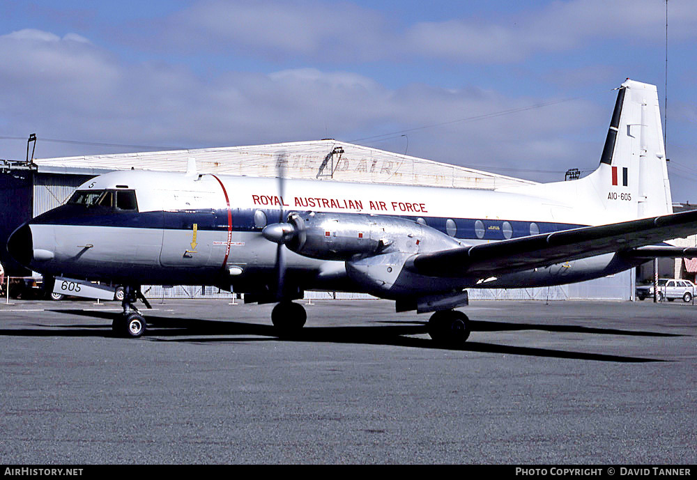 Aircraft Photo of A10-605 | Hawker Siddeley HS-748 Srs2/228 | Australia - Air Force | AirHistory.net #39384