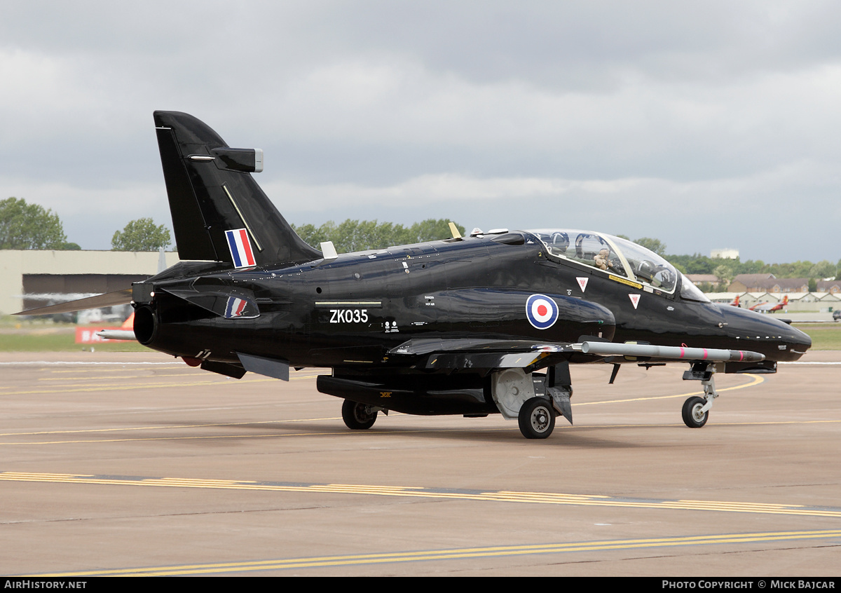Aircraft Photo of ZK035 | BAE Systems Hawk T.2 | UK - Air Force | AirHistory.net #39388