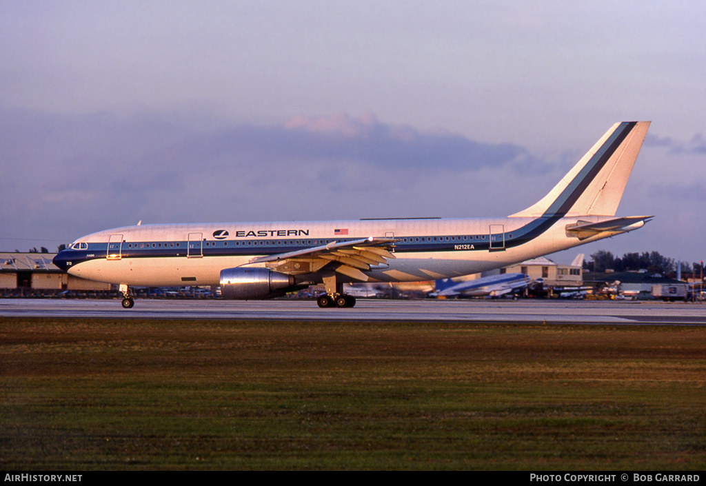 Aircraft Photo of N212EA | Airbus A300B4-103 | Eastern Air Lines | AirHistory.net #39405