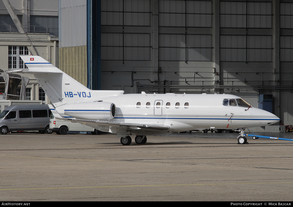 Aircraft Photo of HB-VOJ | Raytheon Hawker 850XPi | AirHistory.net #39407