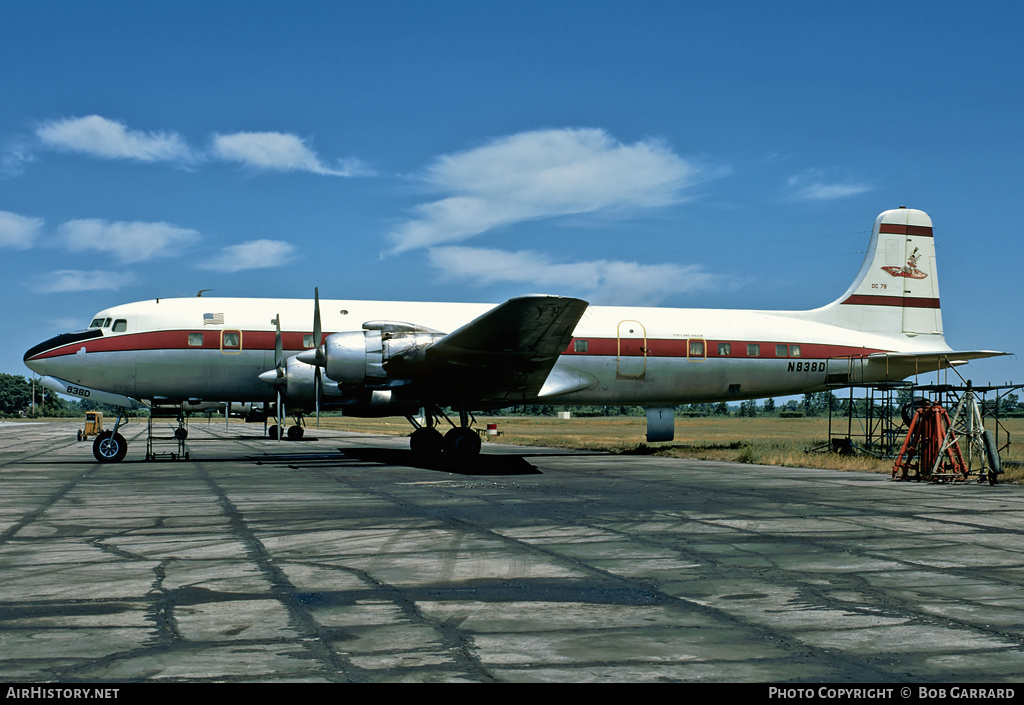 Aircraft Photo of N838D | Douglas DC-7B | Skyway Traders | AirHistory.net #39417