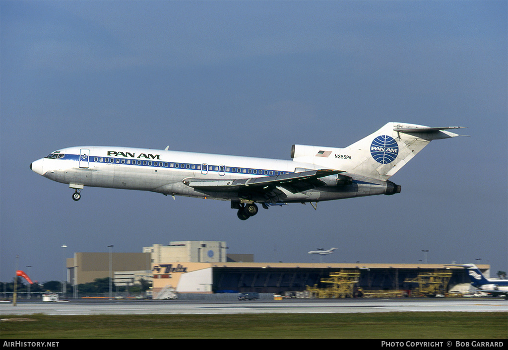 Aircraft Photo of N355PA | Boeing 727-21 | Pan American World Airways - Pan Am | AirHistory.net #39418