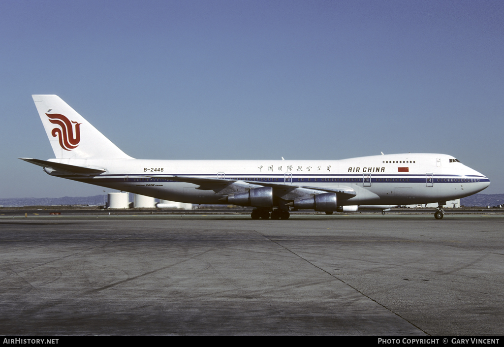 Aircraft Photo of B-2446 | Boeing 747-2J6BM | Air China | AirHistory.net #39420