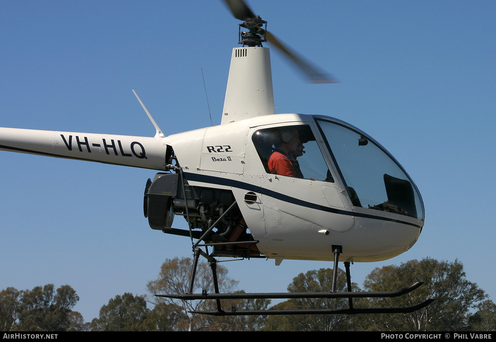 Aircraft Photo of VH-HLQ | Robinson R-22 Beta II | AirHistory.net #39428