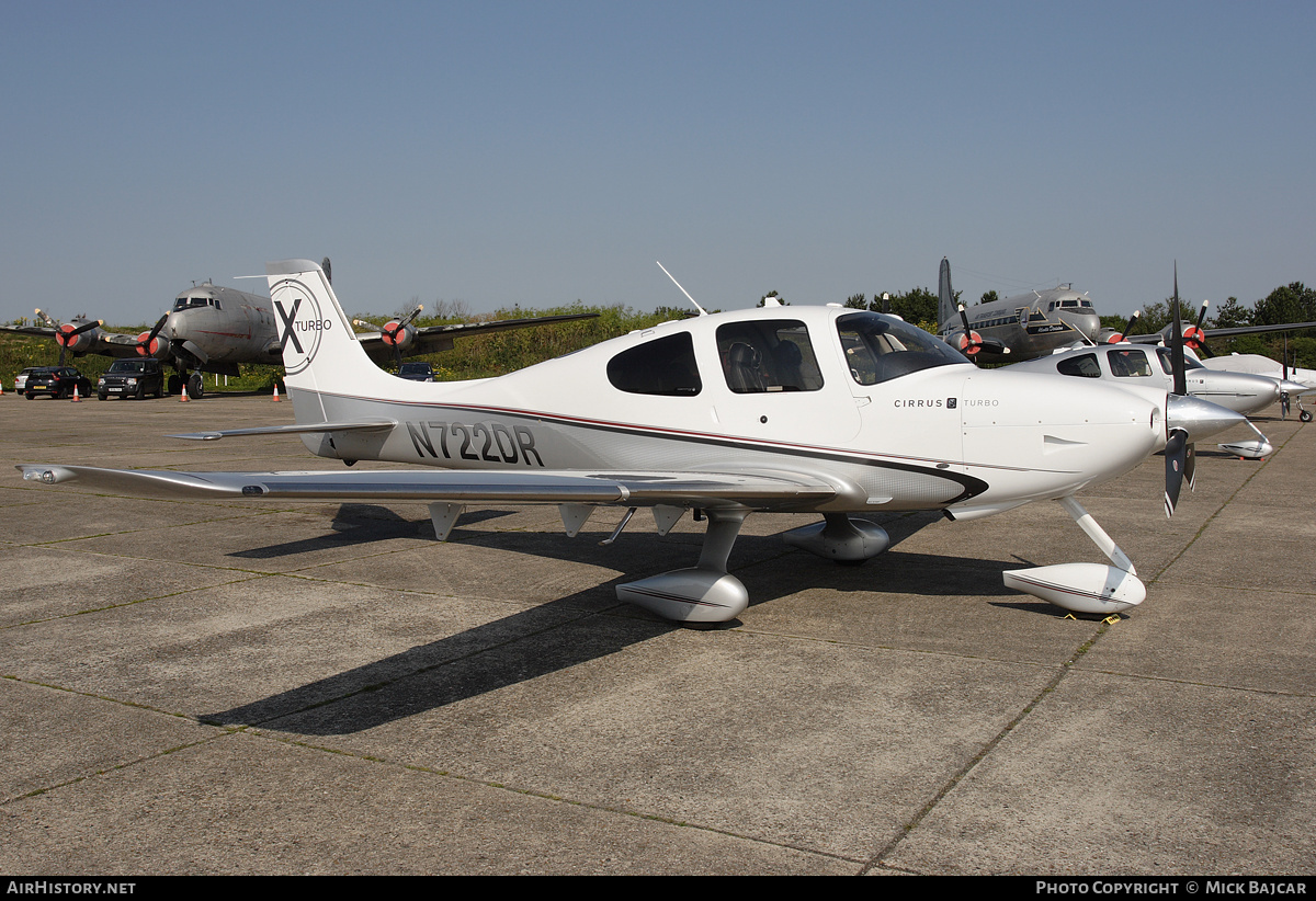 Aircraft Photo of N722DR | Cirrus SR-22 G3-X Turbo | AirHistory.net #39429