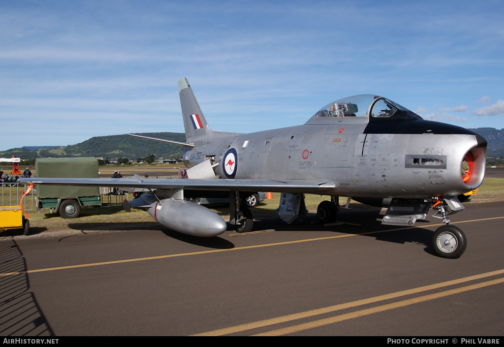 Aircraft Photo of VH-SBR / A94-352 | Commonwealth CA-27 Sabre Mk32 | Australia - Air Force | AirHistory.net #39448