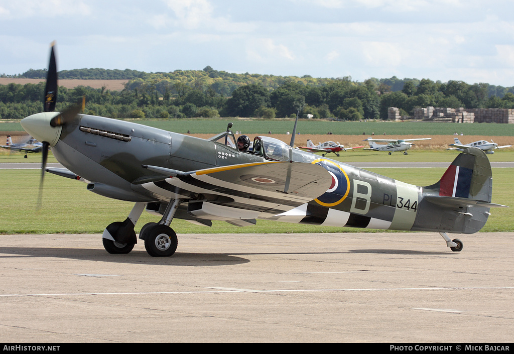 Aircraft Photo of G-IXCC / PL344 | Supermarine 361 Spitfire LF9E | UK - Air Force | AirHistory.net #39456