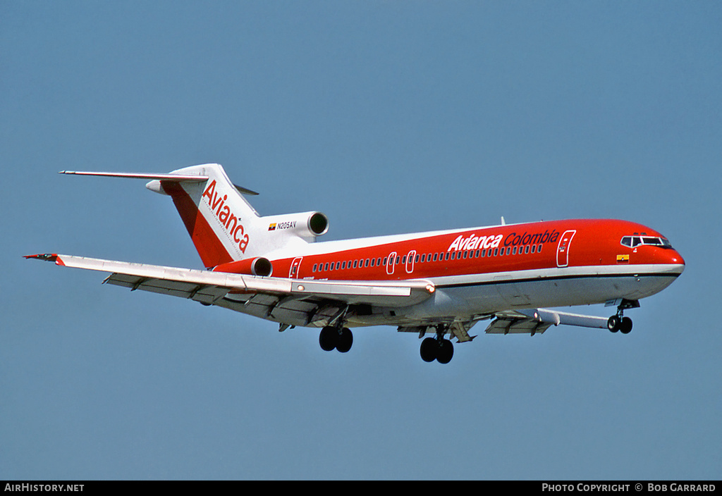 Aircraft Photo of N205AV | Boeing 727-259/Adv | Avianca | AirHistory.net #39457