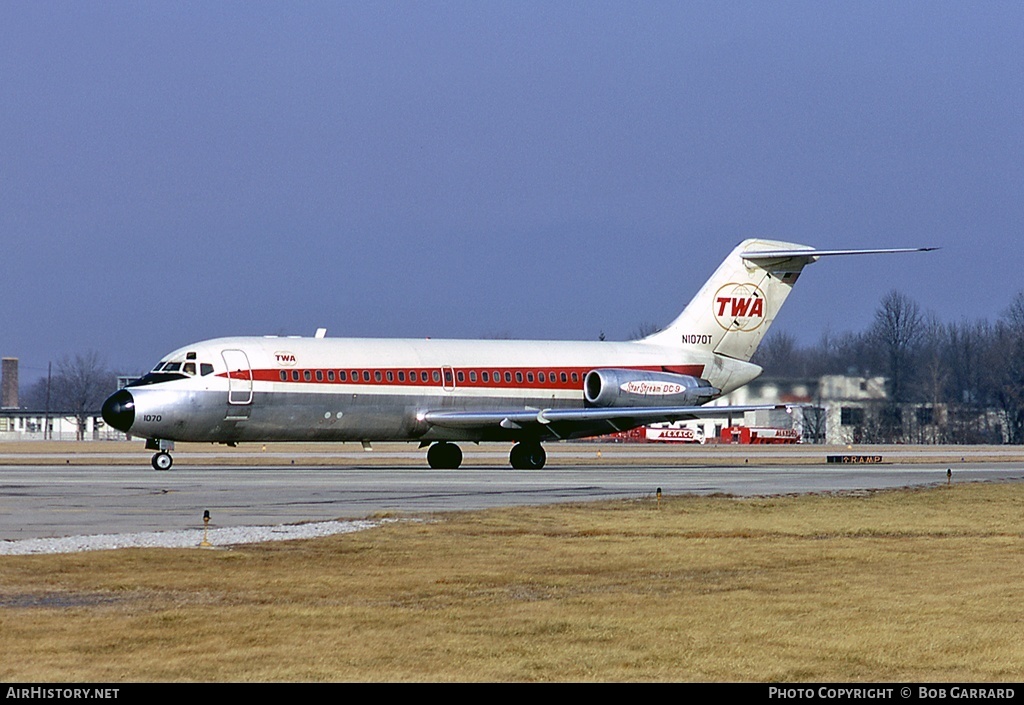 Aircraft Photo of N1070T | McDonnell Douglas DC-9-15 | Trans World Airlines - TWA | AirHistory.net #39466