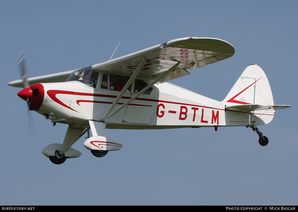 Aircraft Photo of G-BTLM | Piper PA-22/20-160 Pacer | AirHistory.net #39471
