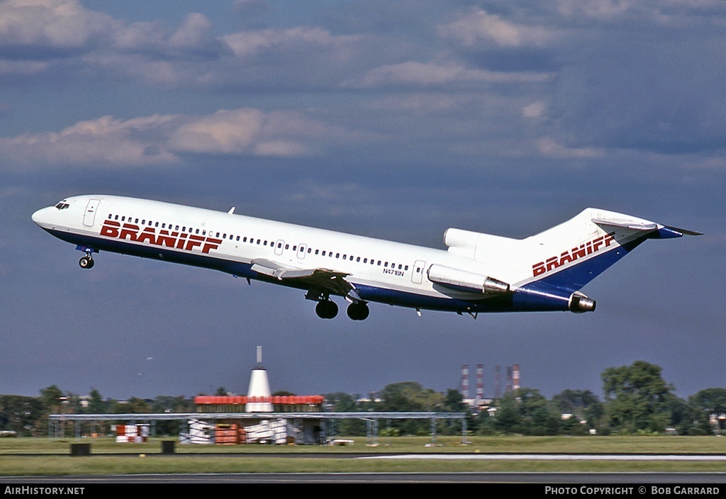 Aircraft Photo of N471BN | Boeing 727-227/Adv | Braniff | AirHistory.net #39480