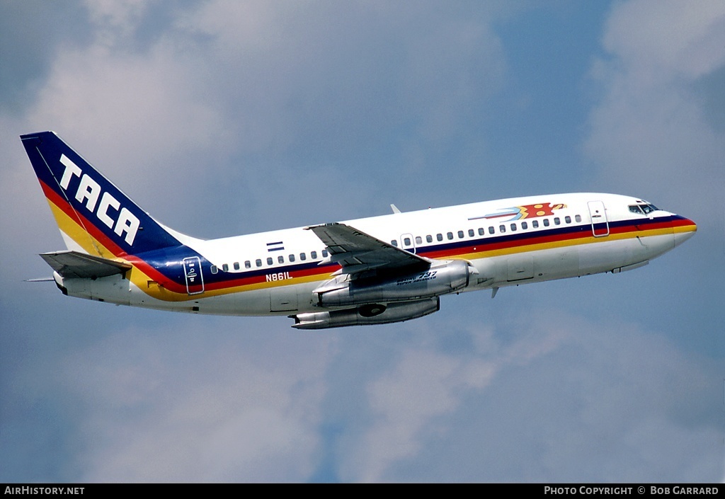 Aircraft Photo of N861L | Boeing 737-2Q8/Adv | TACA - Transportes Aéreos Centro Americanos | AirHistory.net #39485