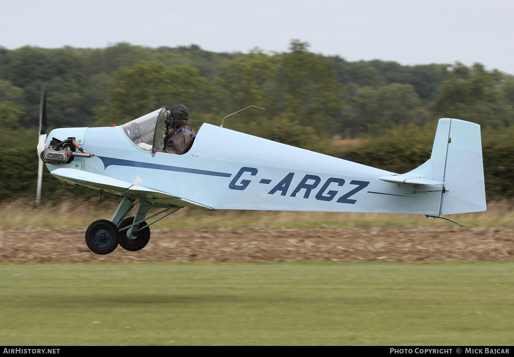 Aircraft Photo of G-ARGZ | Druine D-31 Turbulent | AirHistory.net #39491