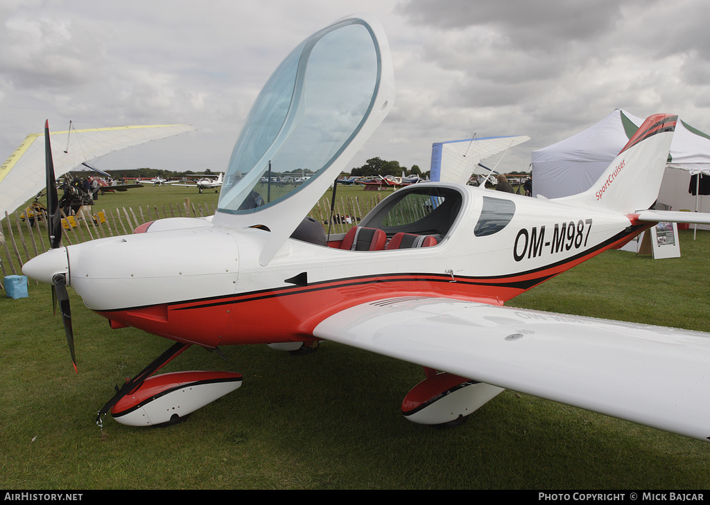 Aircraft Photo of OM-M987 | Czech Aircraft Works SportCruiser | AirHistory.net #39492