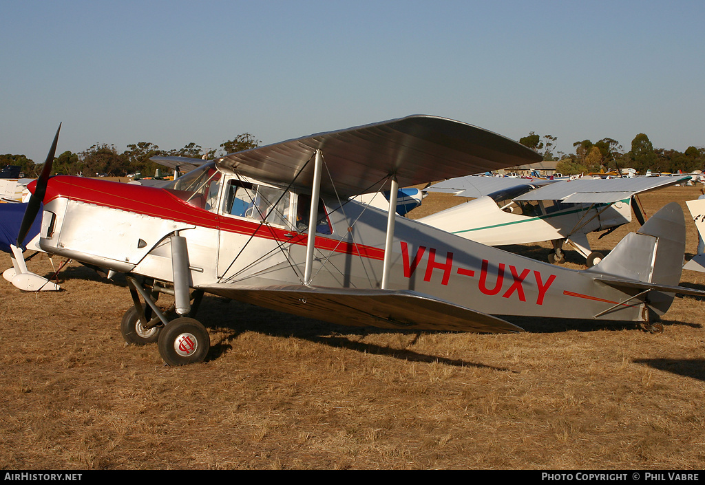Aircraft Photo of VH-UXY | De Havilland D.H. 87B Hornet Moth | AirHistory.net #39500