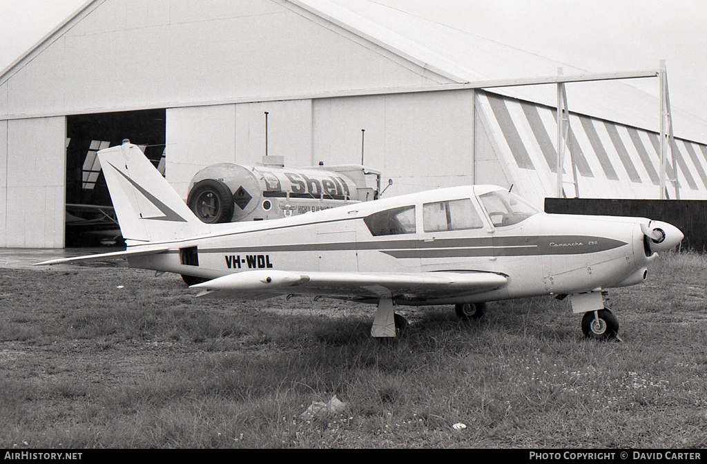 Aircraft Photo of VH-WDL | Piper PA-24-250 Comanche | AirHistory.net #39501