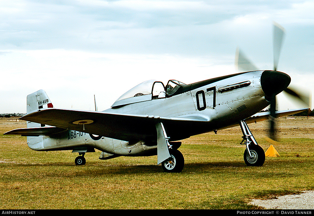 Aircraft Photo of VH-AUB / A68-107 | Commonwealth CA-18 Mustang 21 (P-51D) | Australia - Air Force | AirHistory.net #39504