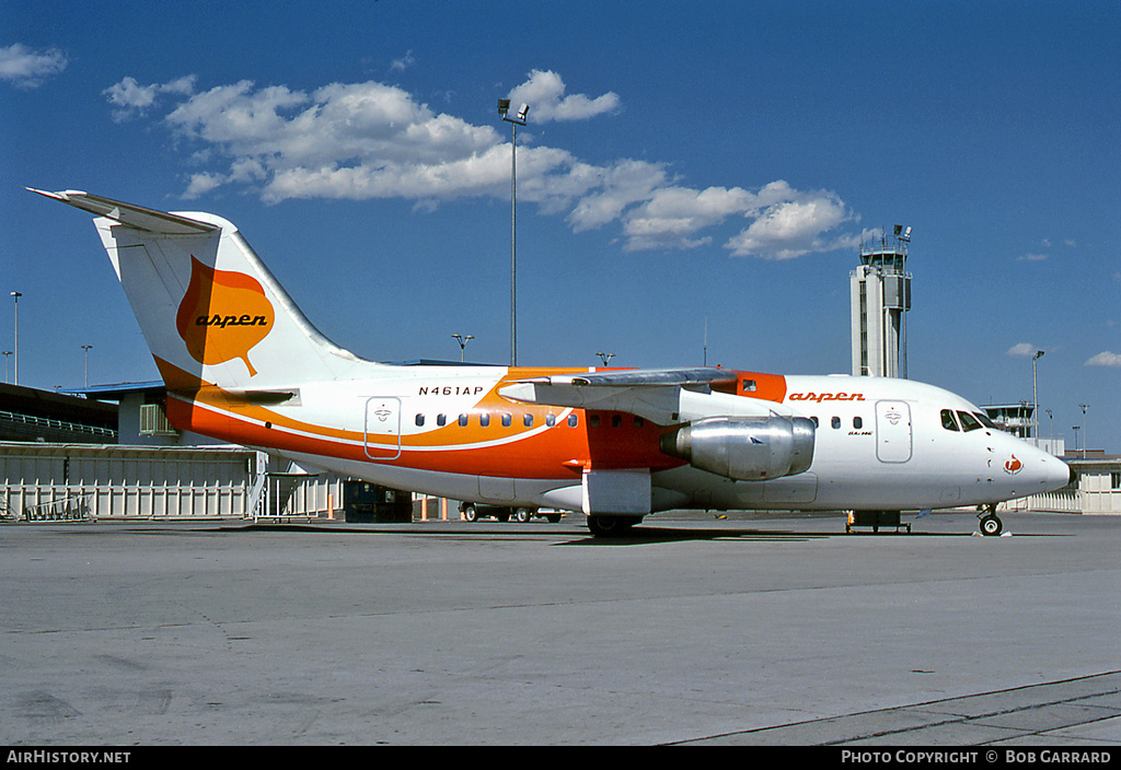 Aircraft Photo of N461AP | British Aerospace BAe-146-100 | Aspen Airways | AirHistory.net #39512