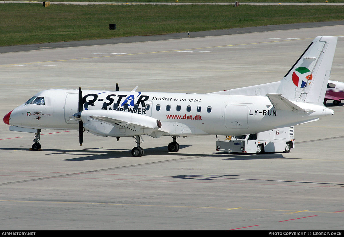 Aircraft Photo of LY-RUN | Saab-Fairchild SF-340A | Danish Air Transport - DAT | AirHistory.net #39514