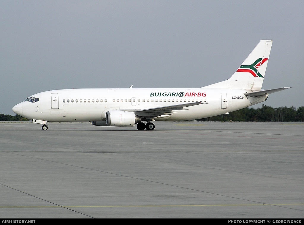 Aircraft Photo of LZ-BOJ | Boeing 737-3L9 | Bulgaria Air | AirHistory.net #39515