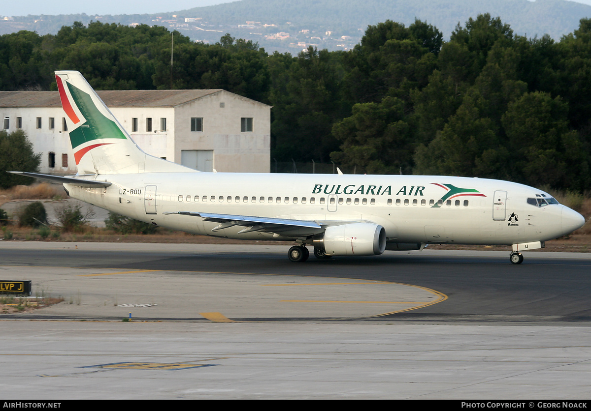 Aircraft Photo of LZ-BOU | Boeing 737-3L9 | Bulgaria Air | AirHistory.net #39516