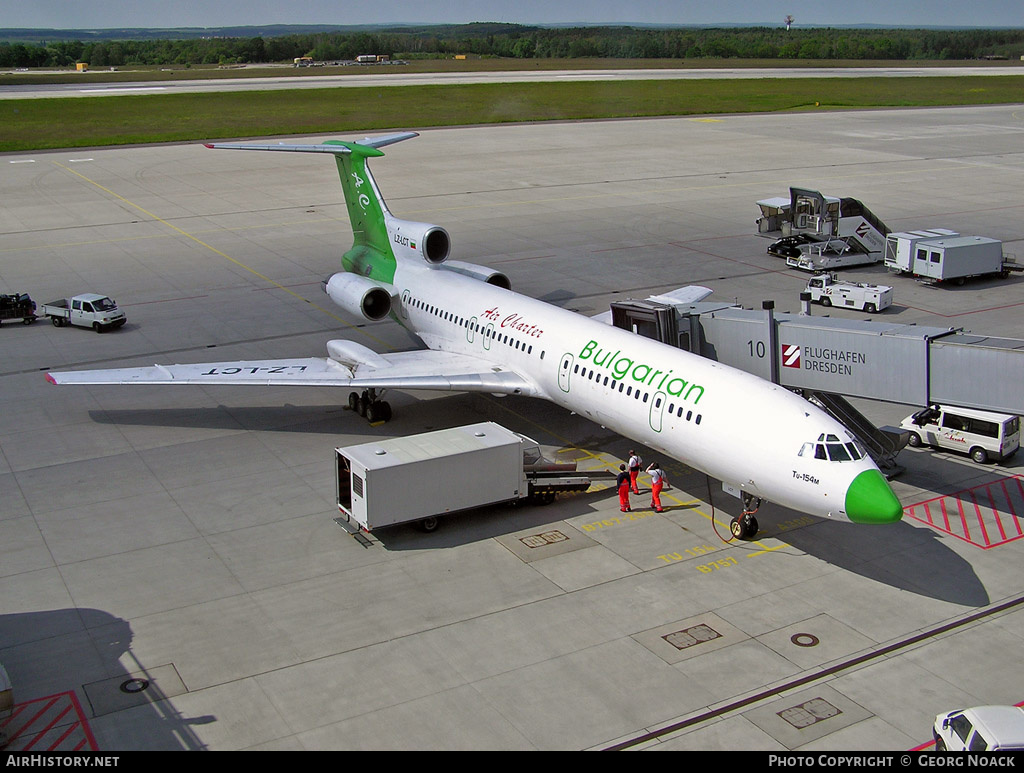 Aircraft Photo of LZ-LCT | Tupolev Tu-154M | Bulgarian Air Charter | AirHistory.net #39519