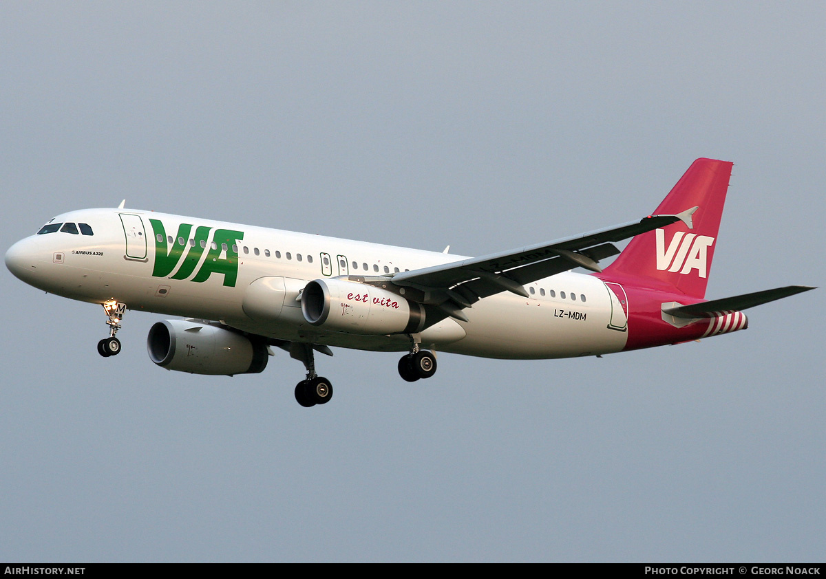 Aircraft Photo of LZ-MDM | Airbus A320-232 | VIA - Air VIA Bulgarian Airways | AirHistory.net #39527