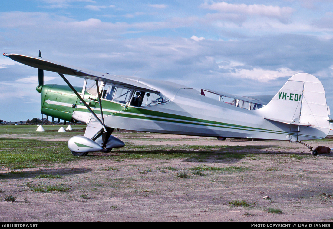 Aircraft Photo of VH-EOI | Auster J-5B Autocar | AirHistory.net #39569