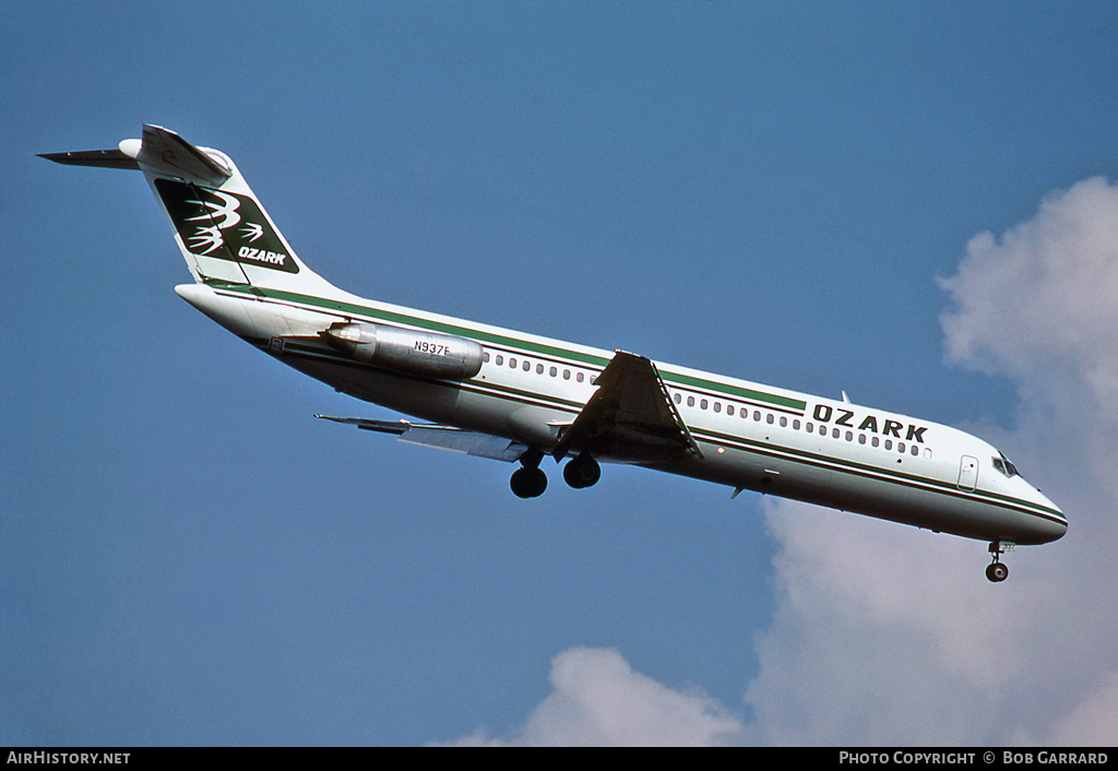 Aircraft Photo of N937F | McDonnell Douglas DC-9-33CF | Ozark Air Lines | AirHistory.net #39570