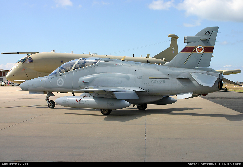 Aircraft Photo of A27-26 | BAE Systems Hawk 127 | Australia - Air Force | AirHistory.net #39573