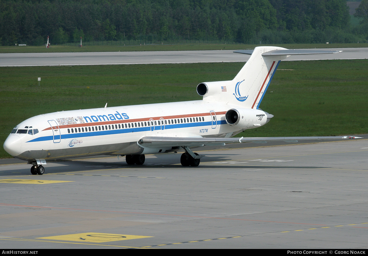 Aircraft Photo of N727M | Boeing 727-221/Adv(RE) Super 27 | Nomads Travel Club | AirHistory.net #39590