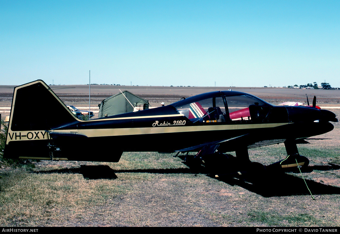 Aircraft Photo of VH-OXY | Robin R-2160 Sports | AirHistory.net #39596