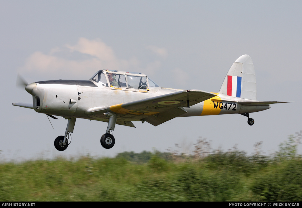 Aircraft Photo of G-AOTY / WG472 | De Havilland DHC-1 Chipmunk Mk22 | UK - Air Force | AirHistory.net #39626