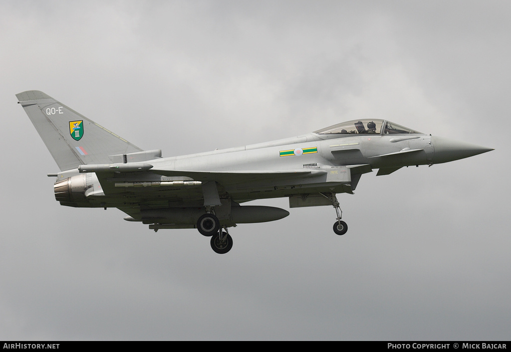 Aircraft Photo of ZJ923 | Eurofighter EF-2000 Typhoon F2 | UK - Air Force | AirHistory.net #39631