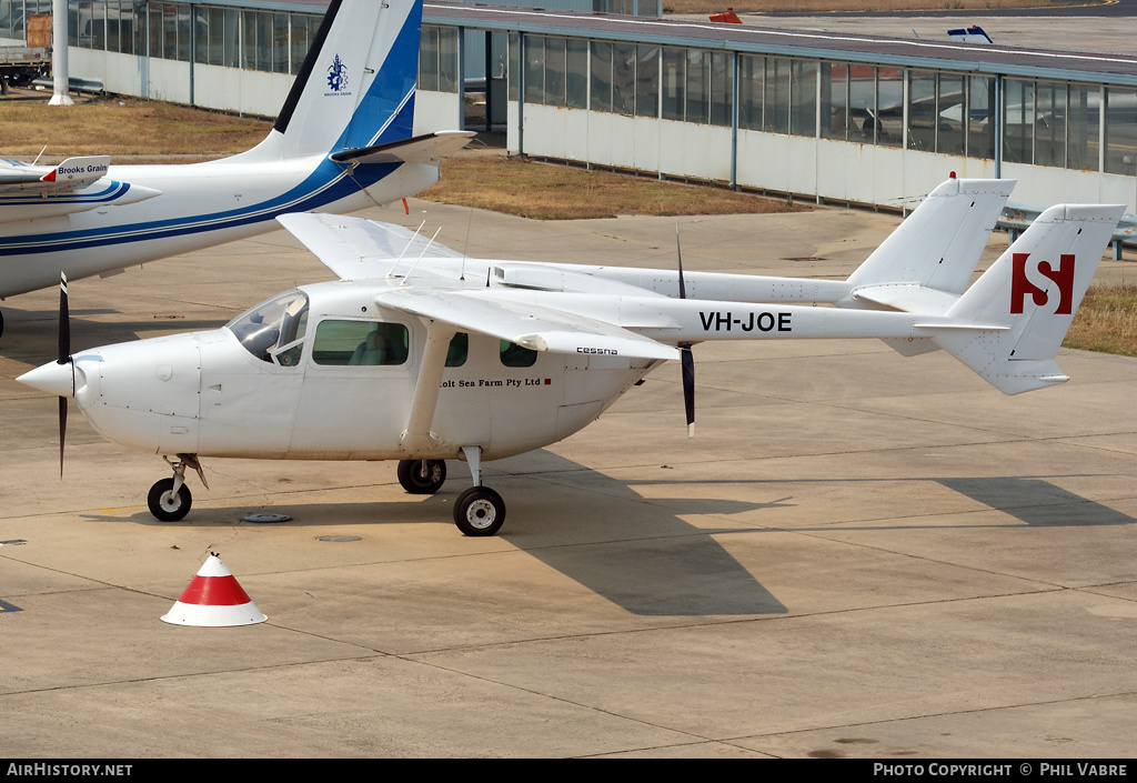 Aircraft Photo of VH-JOE | Cessna 337G Super Skymaster | Stolt Sea Farm | AirHistory.net #39666